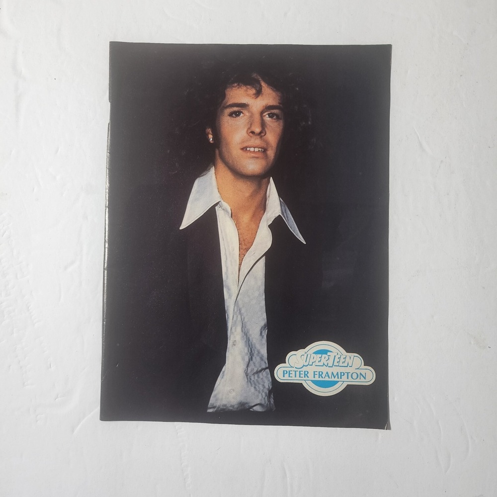 Peter Frampton Parker Stevenson Vintage Pinup Clipping 8x10.5 Superteen